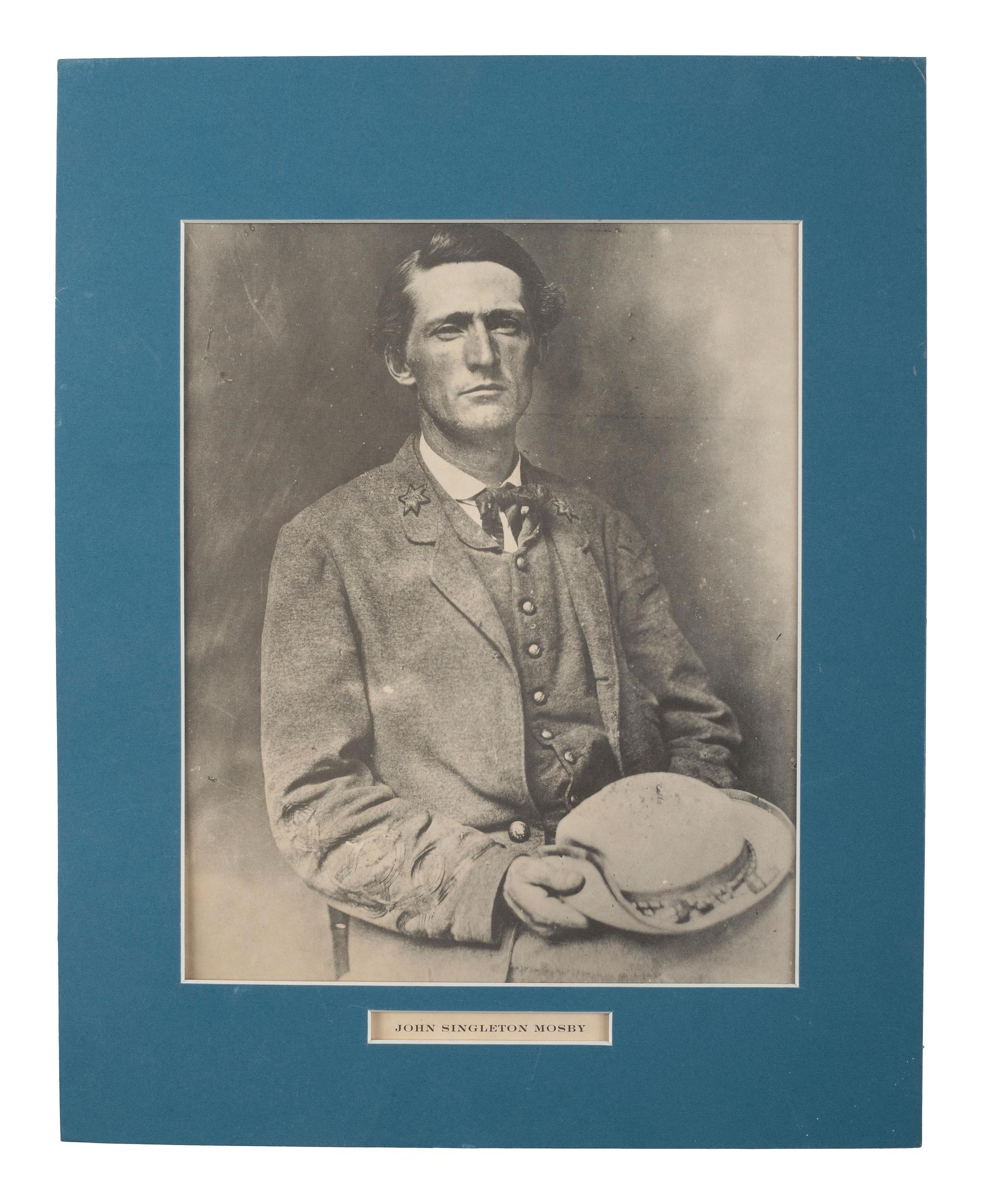 [CIVIL WAR]. A group of 6 prints featuring Civil War scenes and personalities, highlighted by tobacco advertisement illustrating Stonewall Jackson.