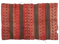 Navajo Twill Weave Double Saddle Blanket / Rug