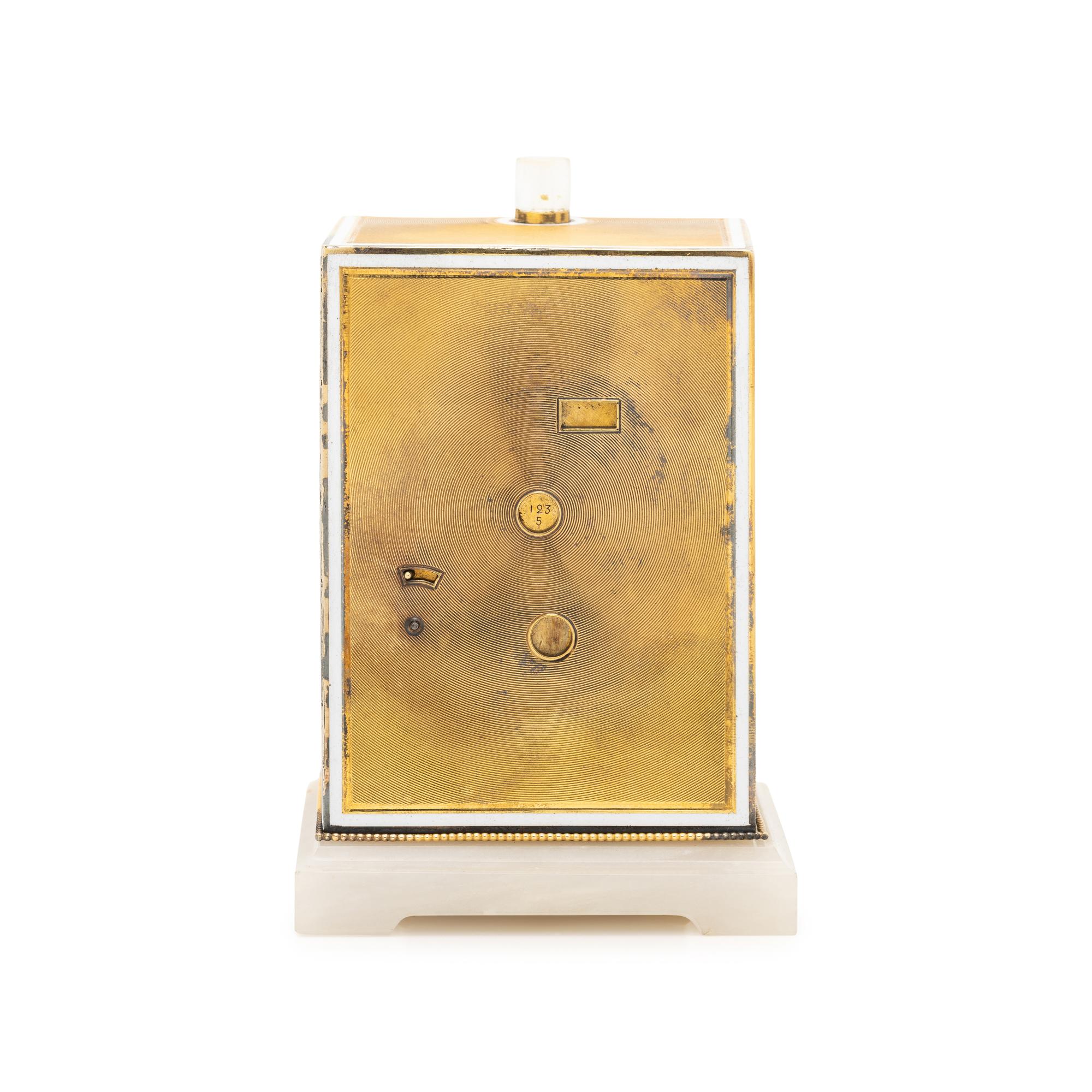 CARTIER, MINUTE REPEATER CARRIAGE CLOCK