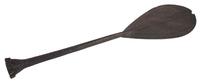A Tribal Carved Wood Paddle Length 39 inches. — Origin Unknown