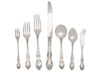 An American Silver Flatware Service