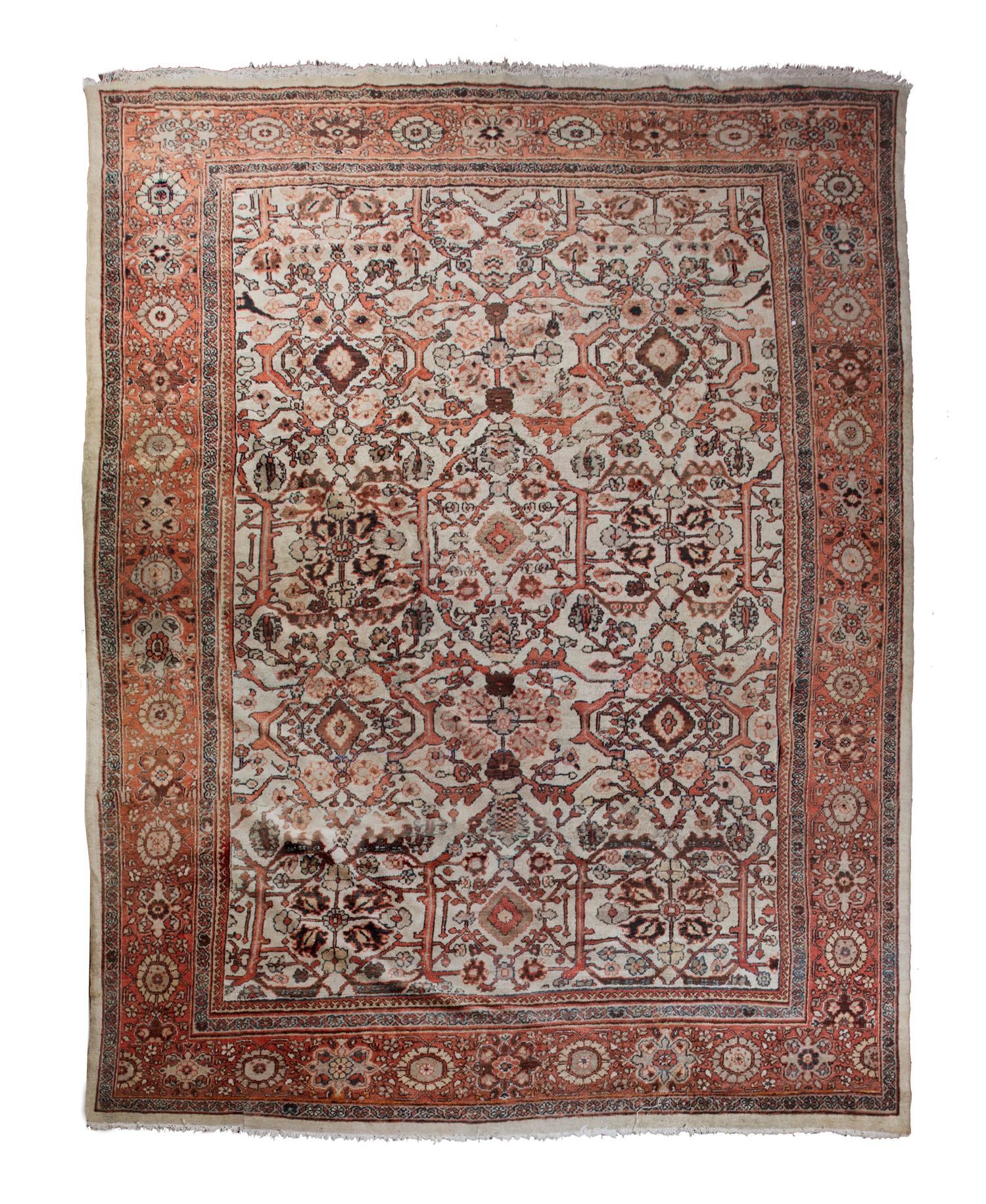 A Mahal Wool Carpet, CIRCA 1900, Length 14 x width 11 feet. — CIRCA 1900