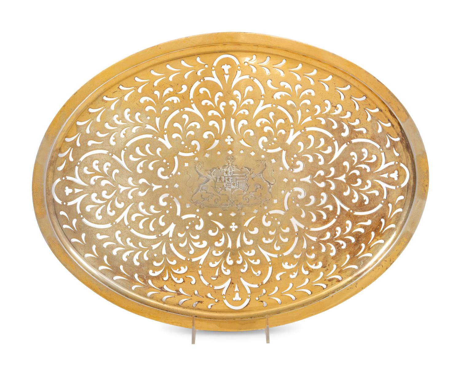A William IV Silver-Gilt Mazarine