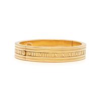TIFFANY & CO., YELLOW GOLD 'ATLAS' BANGLE BRACELET