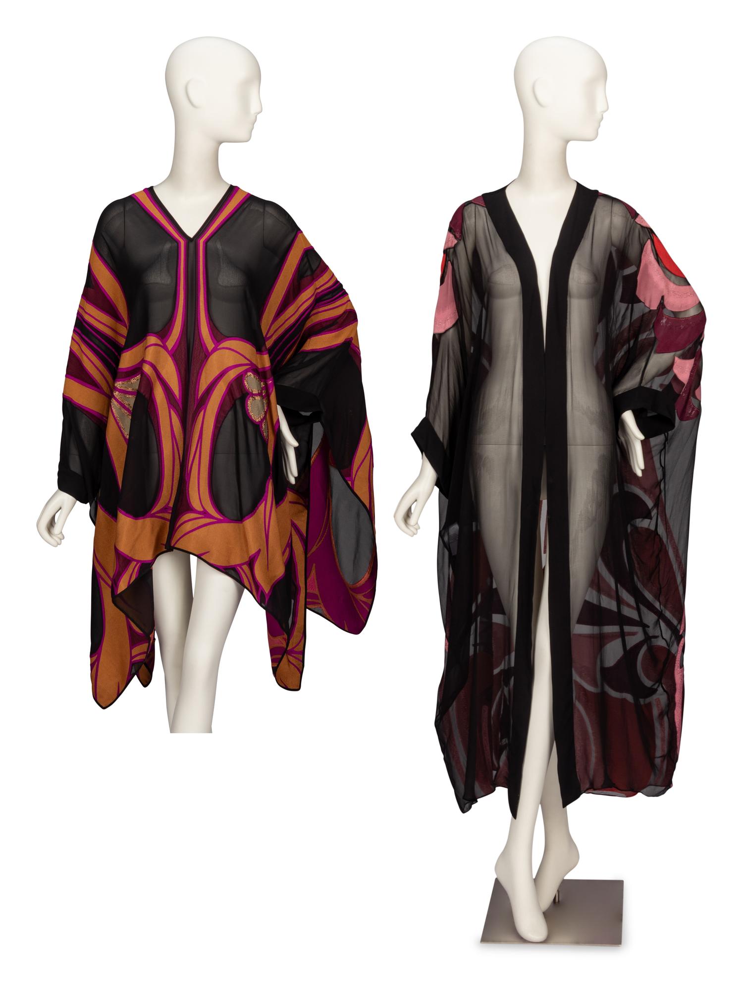 Gucci, Chiffon Robe & Kaftan Tunic