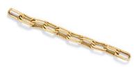 An 18 Karat Yellow Gold Fancy Link Bracelet, 37.50 dwts.