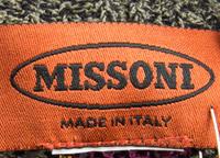 A Missoni Multicolor Cotton Chevron Sweater,