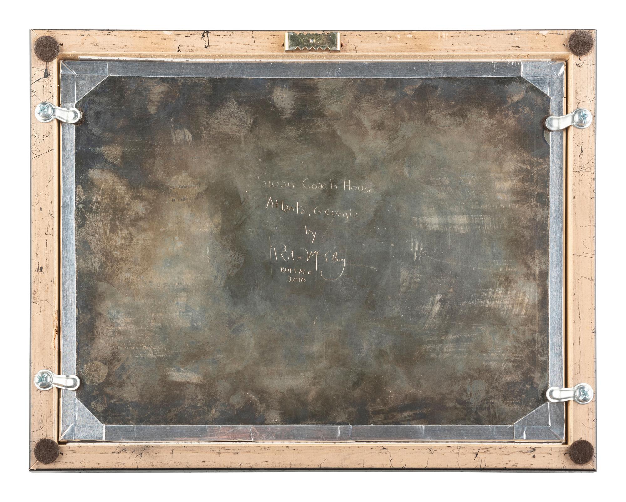 [PHOTOGRAPHY]. MCELROY, Rob, photog. Modern daguerreotype of the Swan Coach House, Atlanta, GA. 2010