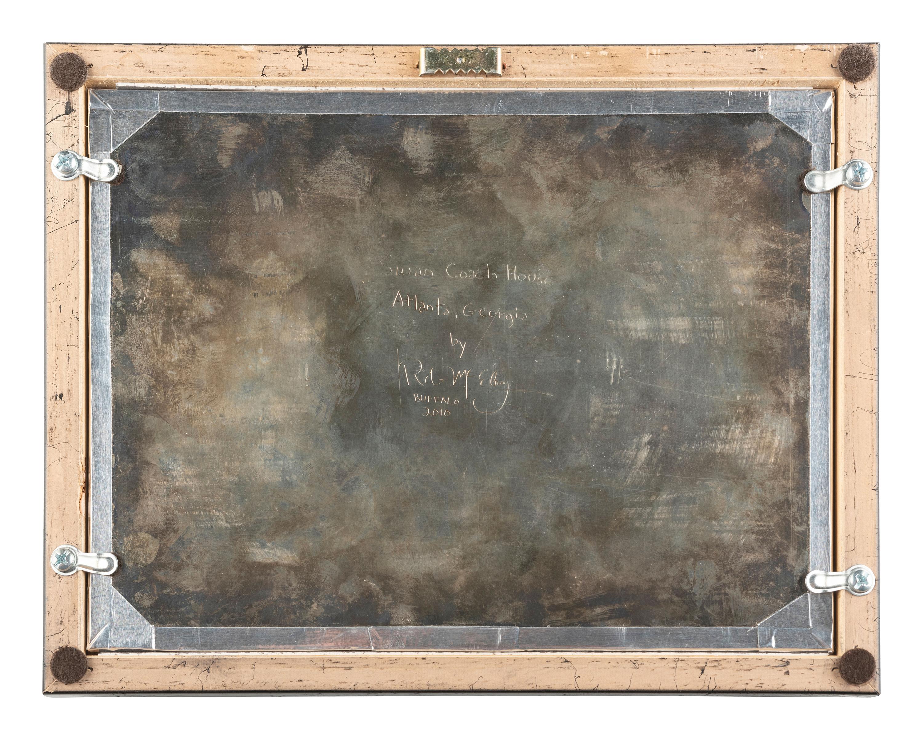 [PHOTOGRAPHY]. MCELROY, Rob, photog. Modern daguerreotype of the Swan Coach House, Atlanta, GA. 2010