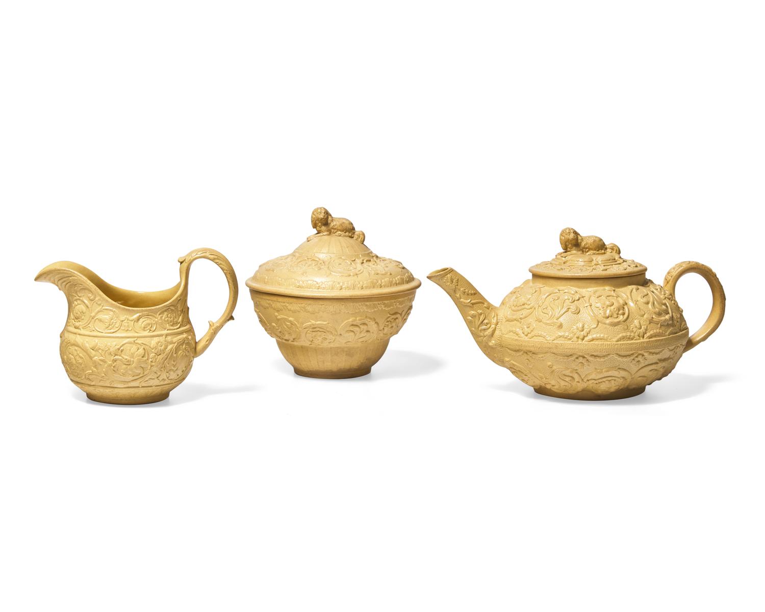 A Wedgwood Creamware Part Tea Service