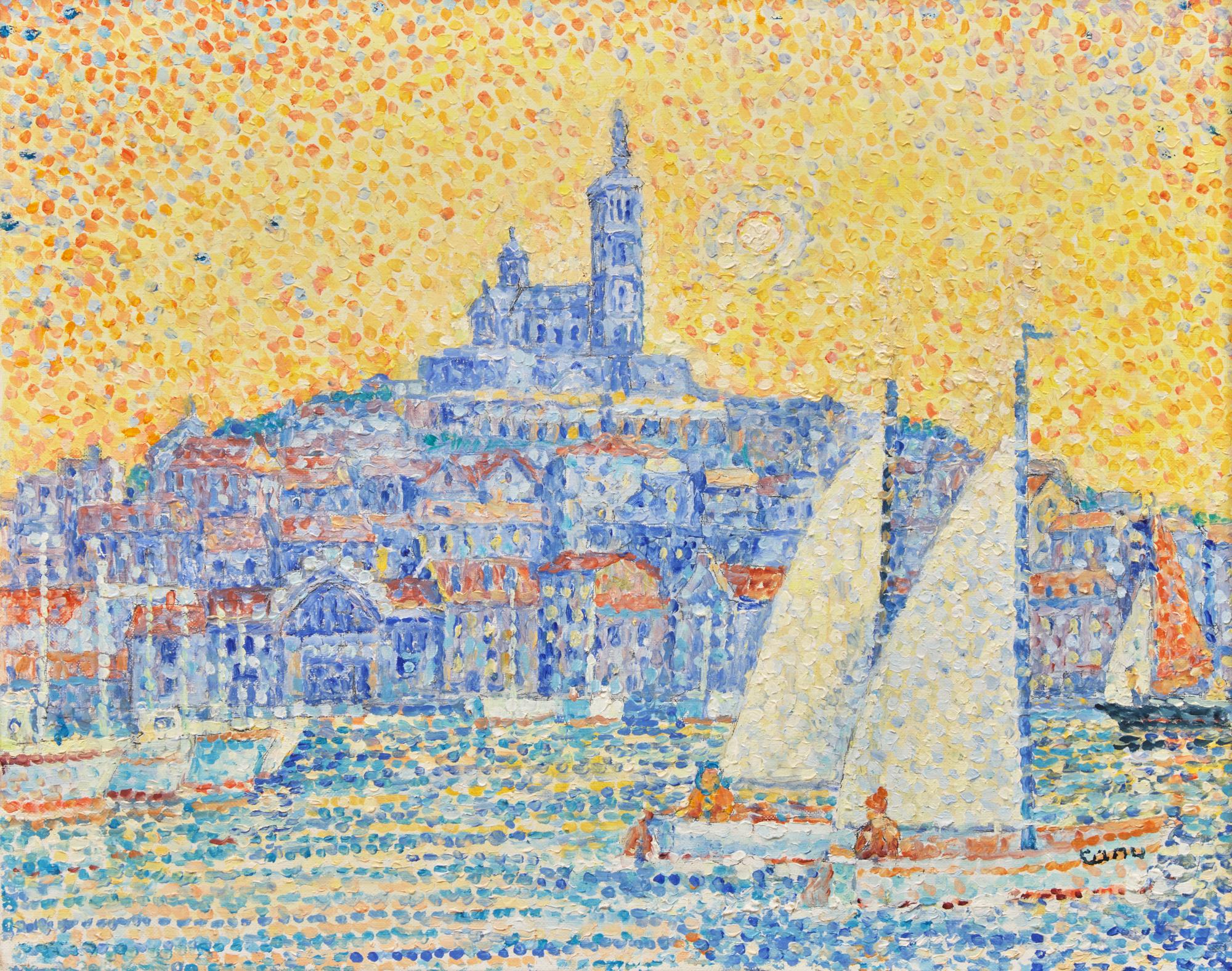 Le Port de Marseille (Notre-Dame de la Garde)