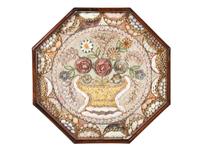 A Floral Shellwork Sailor's Valentine