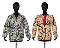 Two Geoffrey Beene Nature-Motif Jackets and Blouse
