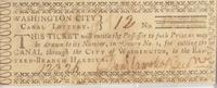 [Americana] Pair of 1790s Canal Lottery tickets