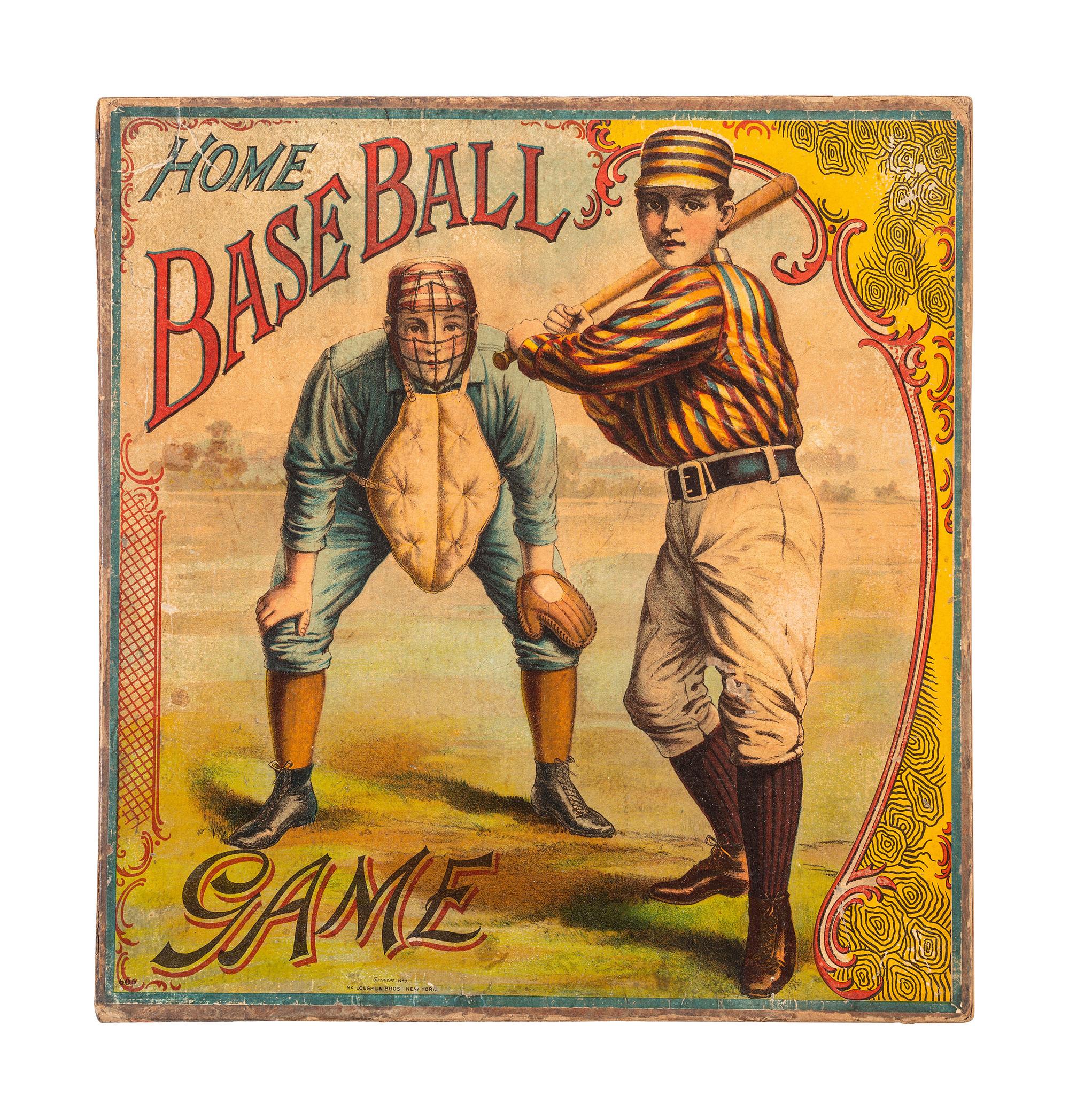 A McLoughlin Bros. 'Home Baseball' Game