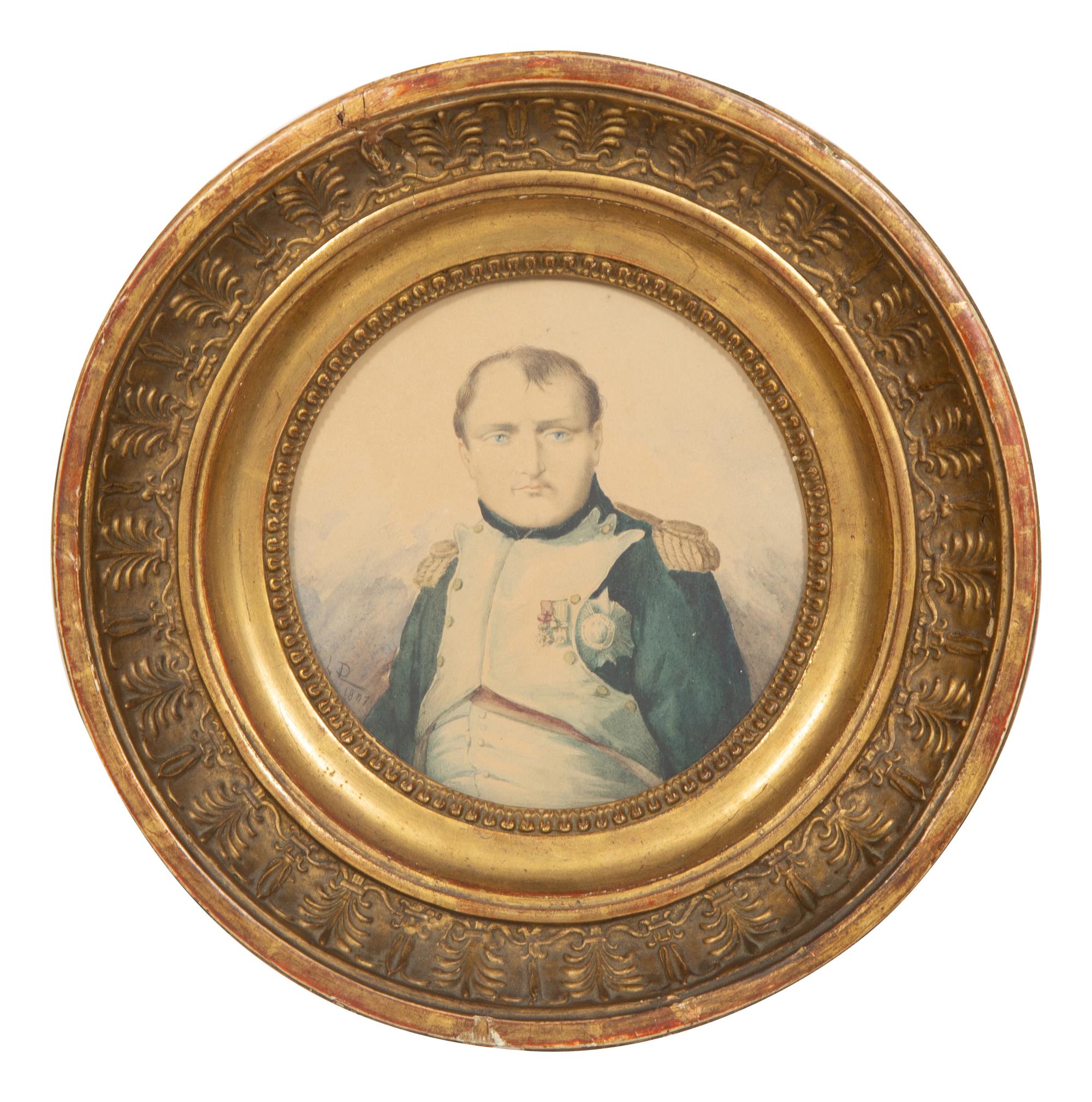 Two Works Depicting Napoleon Bonaparte