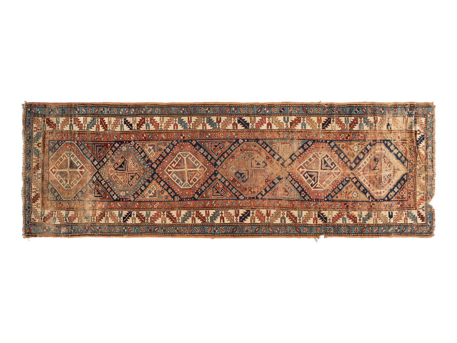 A Kazak Wool Runner