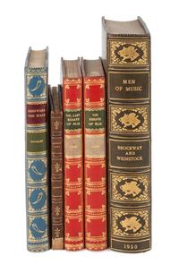 [BAYNTUN]. A group of 4 bound by Bayntun, comprising: