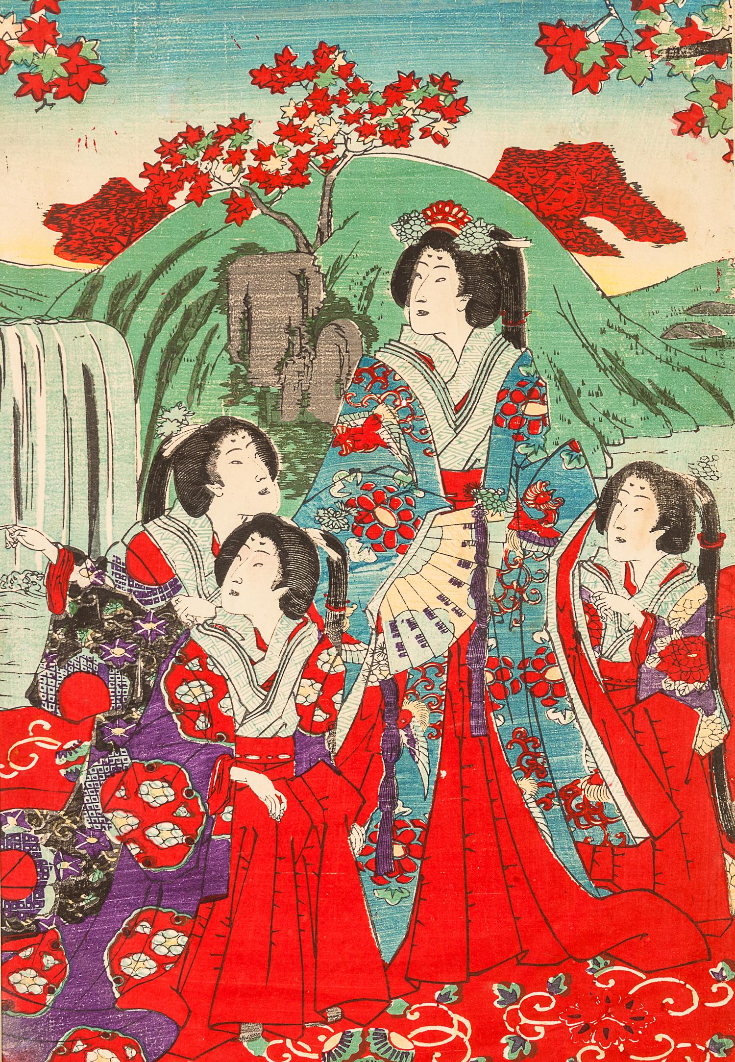 27 Japanese Woodblock Prints