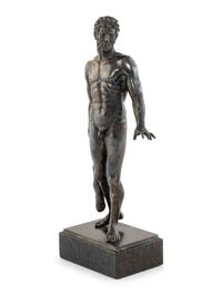 A Continental Silver Figure of Hercules