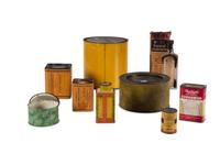 Nine Advertising Tins for Horse and Human Needs