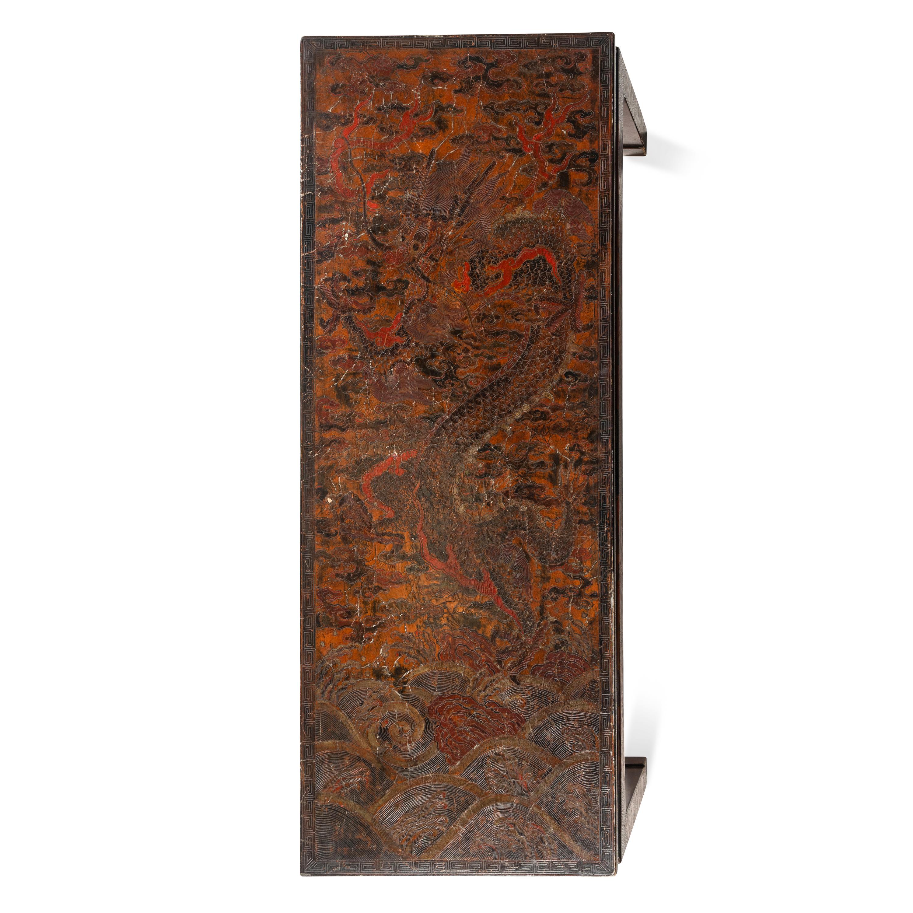A Chinese Lacquer Low Table