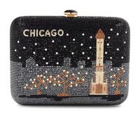 Judith Leiber Chicago Rhinestone Minaudière