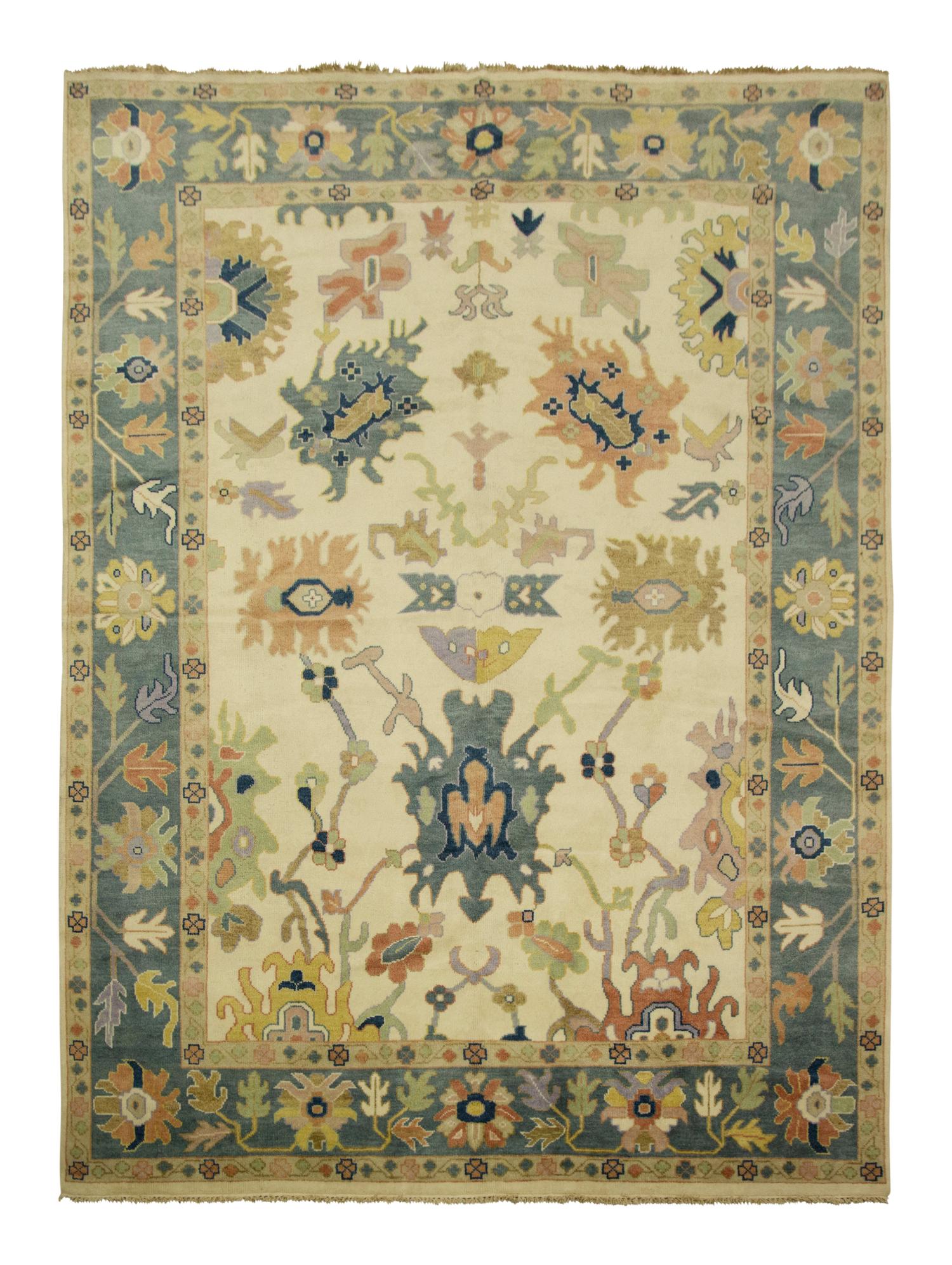 An Oushak Wool Rug