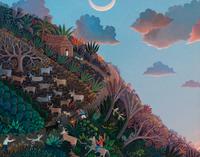 Group of Four Latin American Paintings
