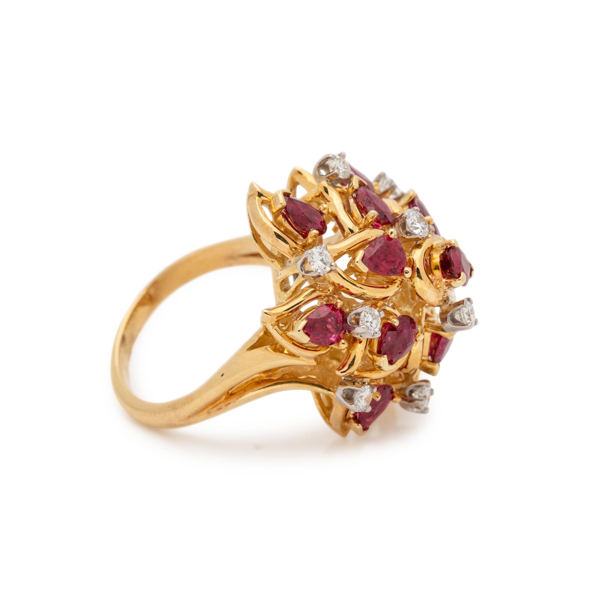 RUBY AND DIAMOND RING