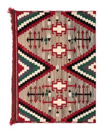 Navajo Germantown Double Saddle Blanket / Rug