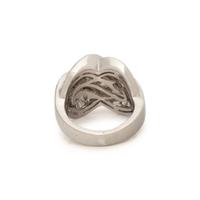 PLATINUM AND DIAMOND RING