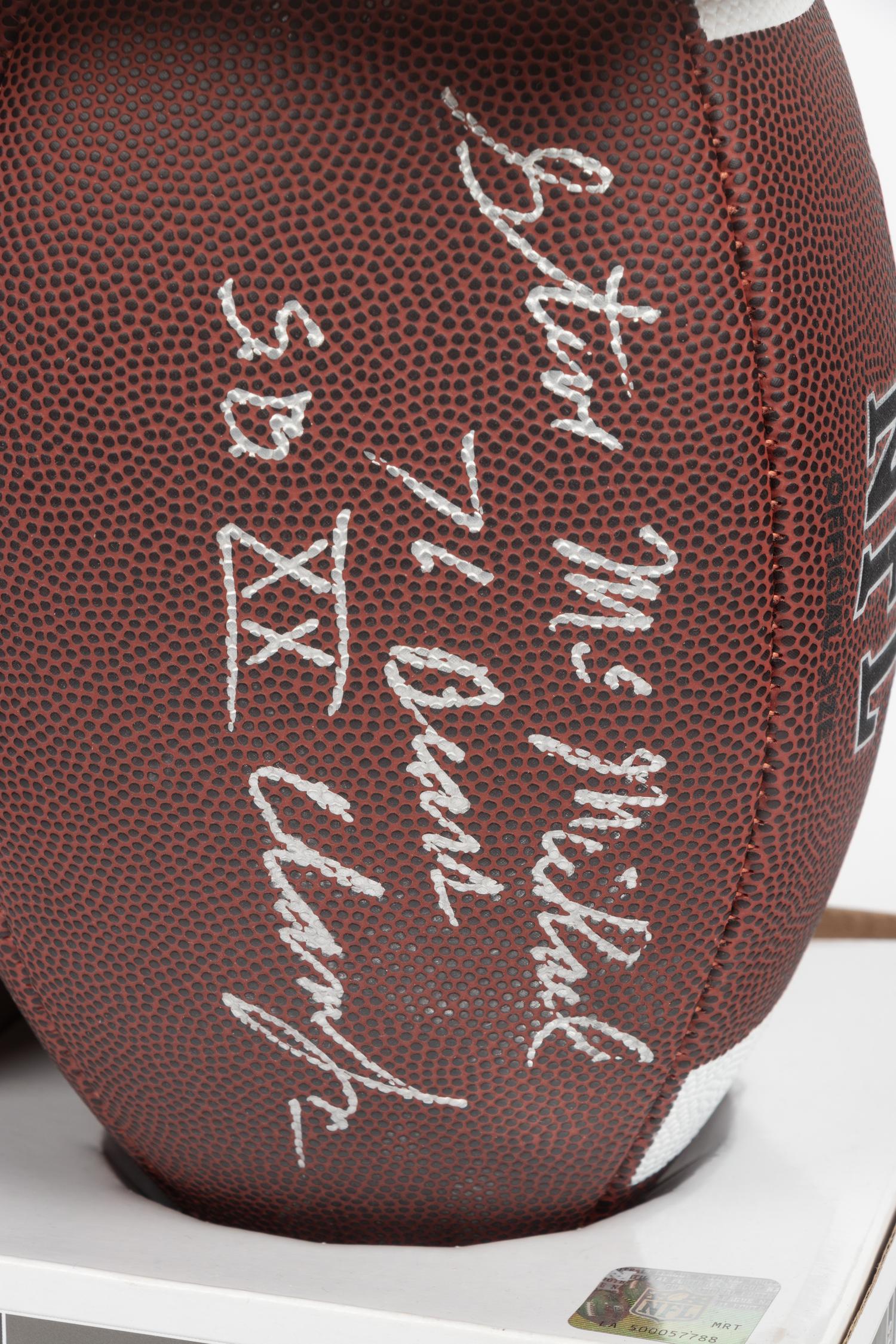 A Second Group of Chicago Bears Hall of Famer Steve McMichael Signed Autograph Items