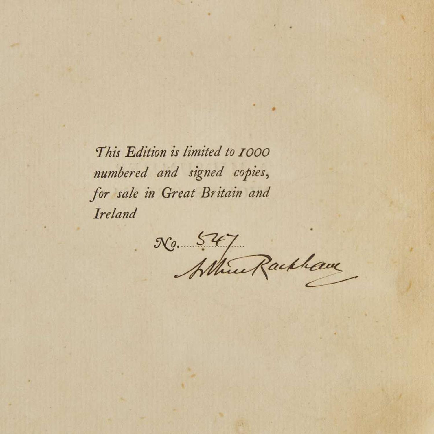 [Children's & Illustrated] [Rackham, Arthur] Shakespeare, William A Midsummer-Night’s Dream