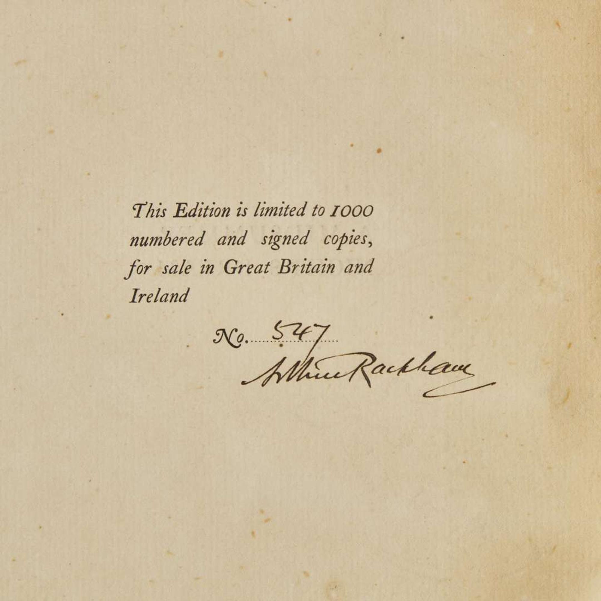[Children's & Illustrated] [Rackham, Arthur] Shakespeare, William A Midsummer-Night’s Dream