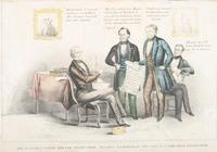 [POLITICS] -- [CLAY, Henry (1777-1852)]. ROBINSON, Henry R. (?-1850), publisher. The Available Party Trying to Get Their Villany Endorsed by the Very Man They Have Assassinated .