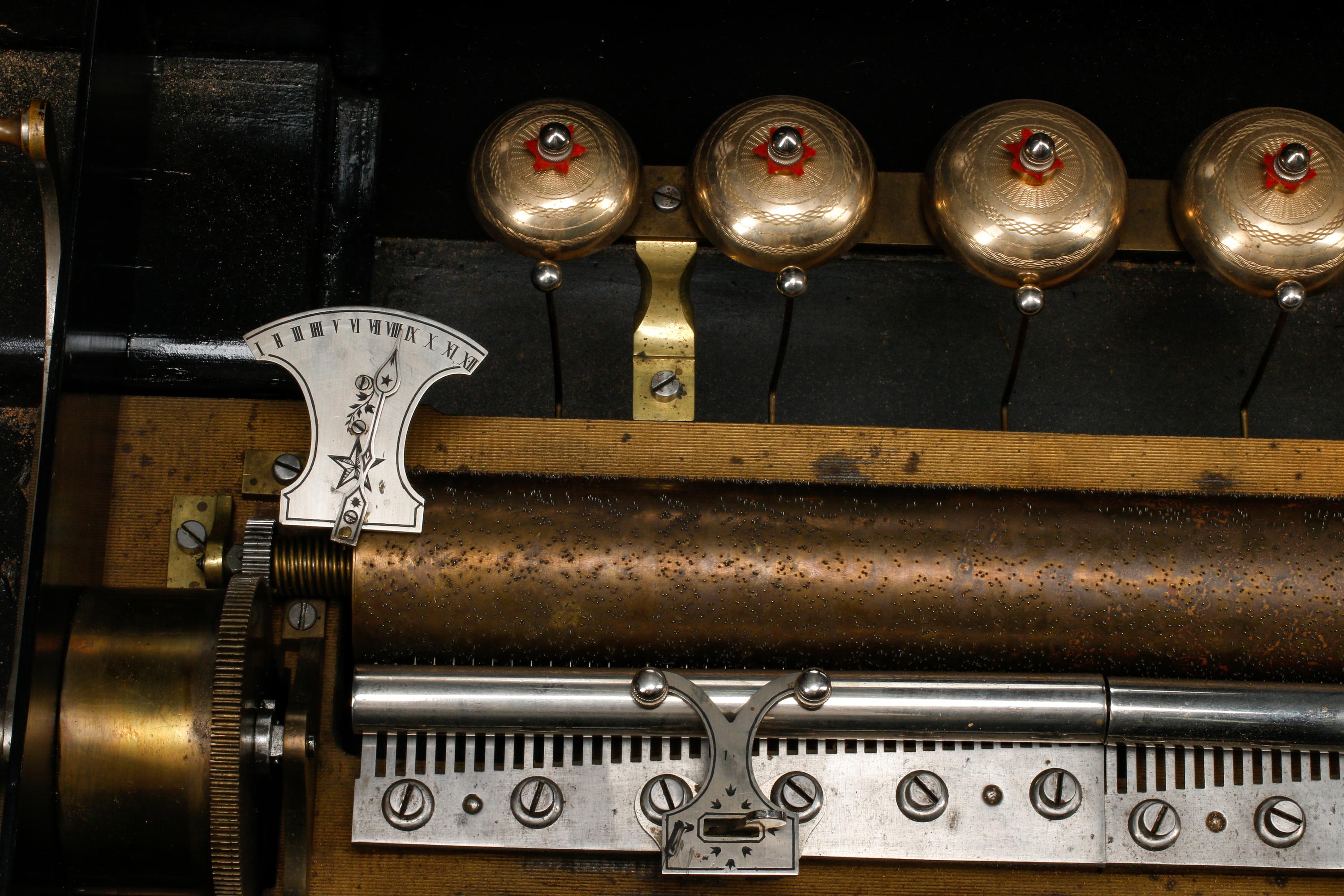 A Continental Cylinder Music Box