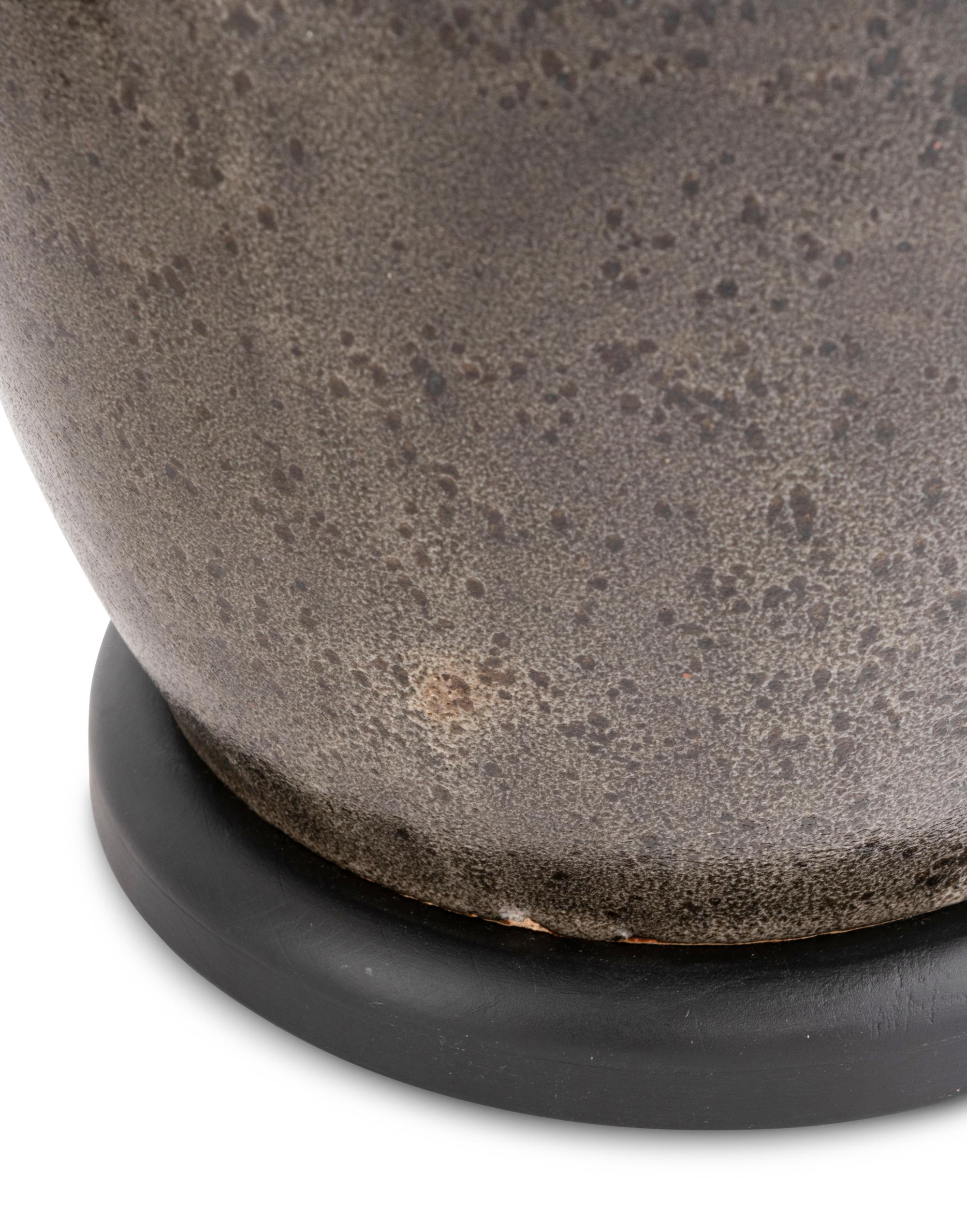 A Pair of Pottery Lamps
