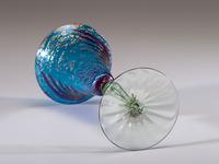 An Etched Wine Glass