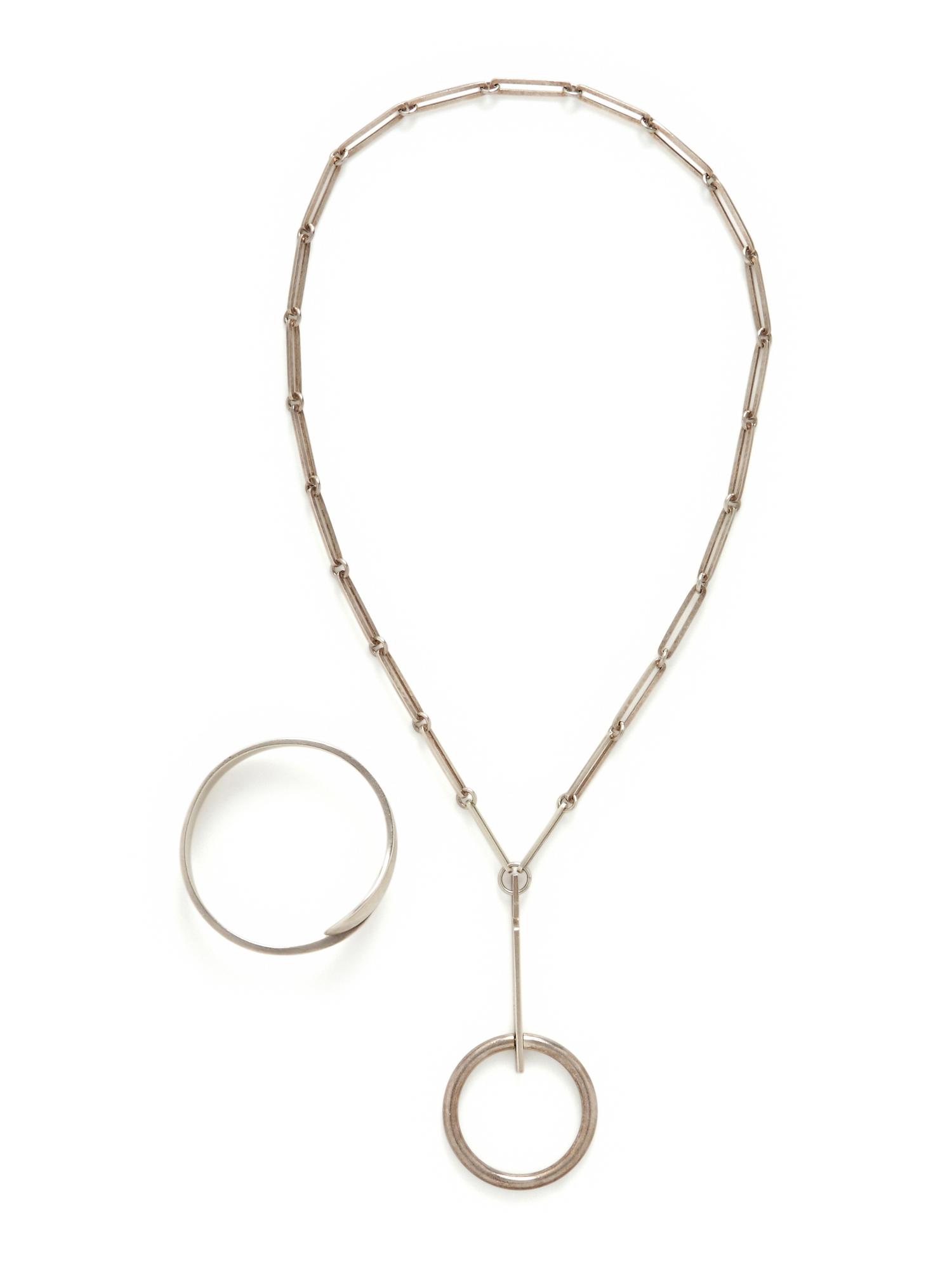 GEORG JENSEN, COLLECTION OF SILVER JEWELRY
