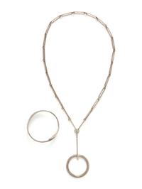 GEORG JENSEN, COLLECTION OF SILVER JEWELRY