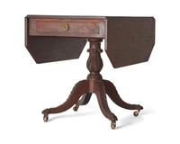A Late Federal Carved Mahogany Breakfast Table, New York, NY, Circa 1810