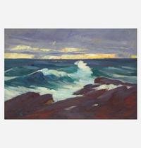 Constance Cochrane (American, 1888-1962) Rocky Shore