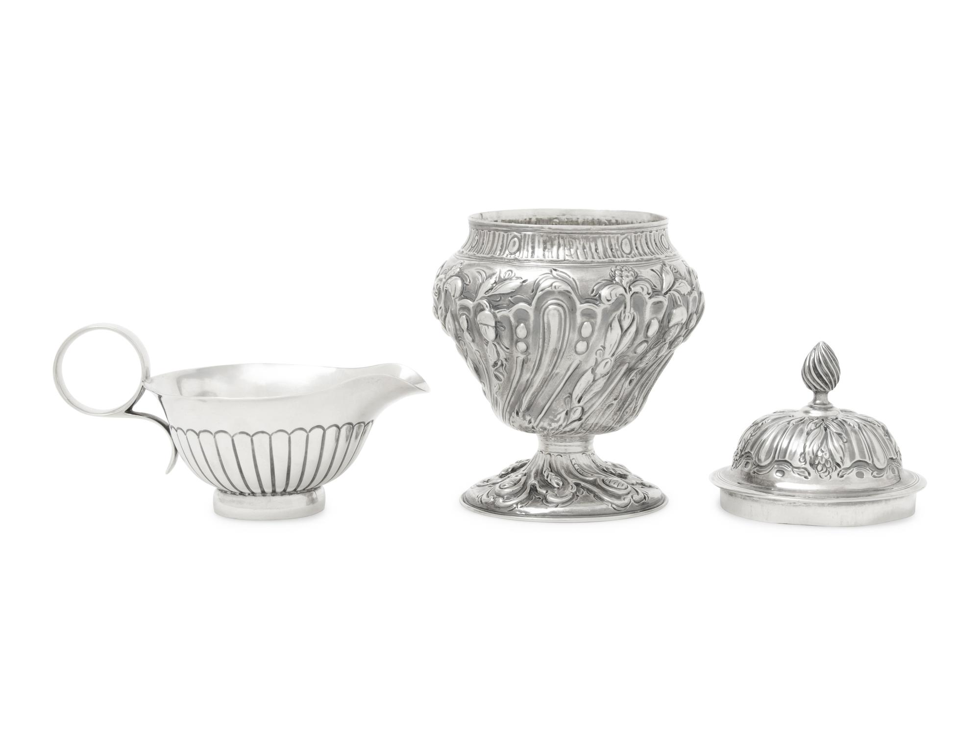A George III Silver Covered Sugar