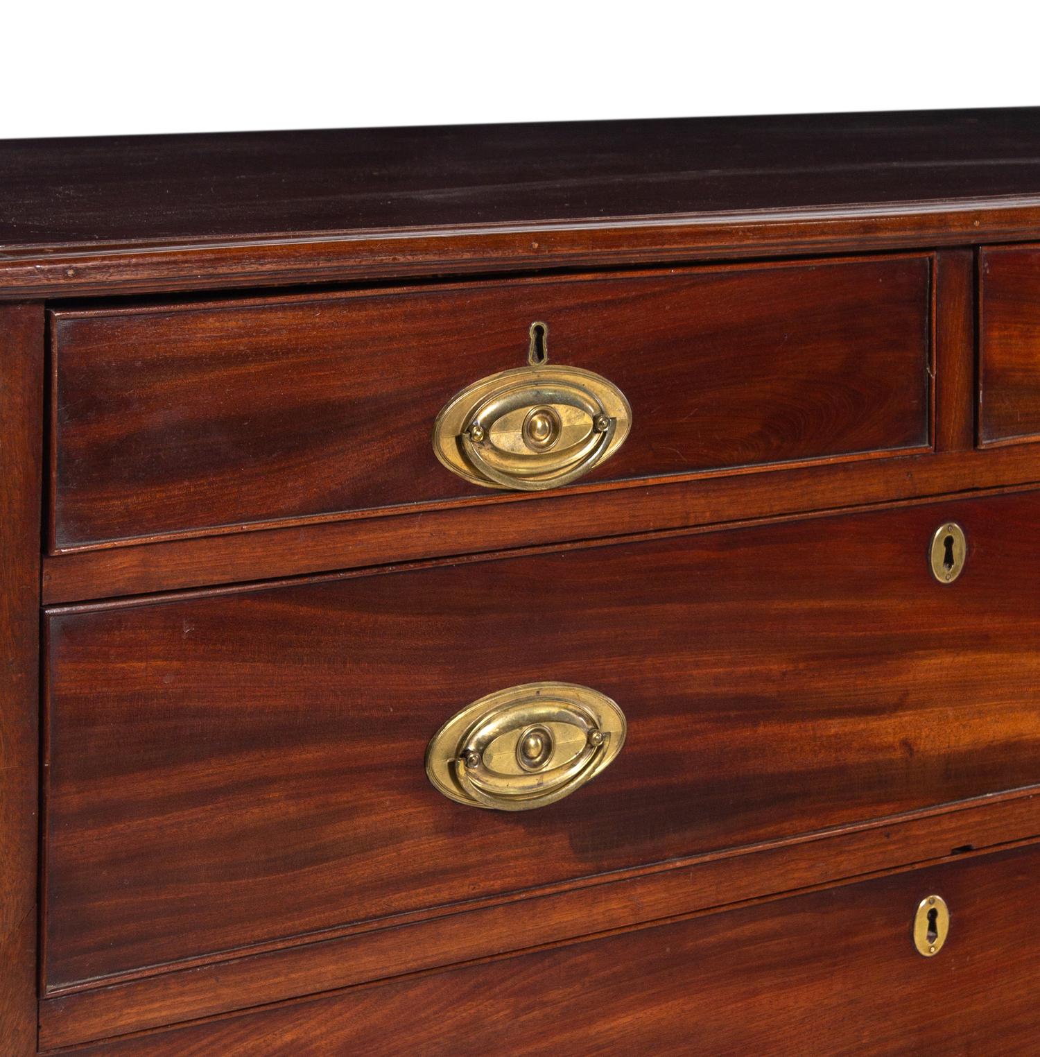 A Chippendale Mahogany Chest of Drawers