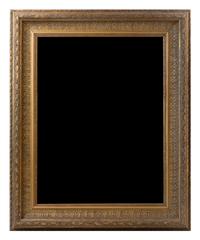 A Victorian Giltwood Mirror Height 30 x width 24 1/2 inches. — 19TH CENTURY