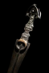 A Luristan Bronze Dagger with an Elaborate Hilt