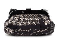 Chanel Black and White Handbag with Acrylic Hardware, 2005-06