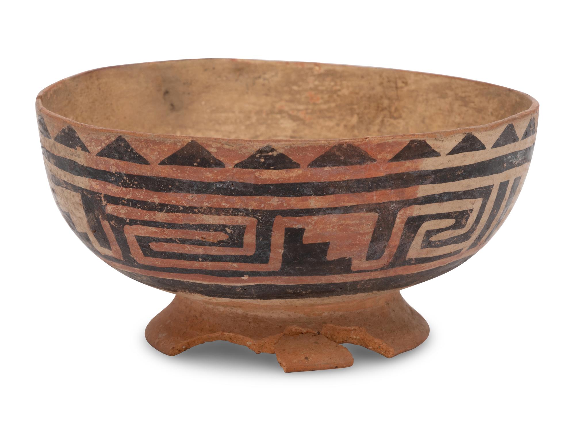 A Nazca Painted Terracotta Bowl