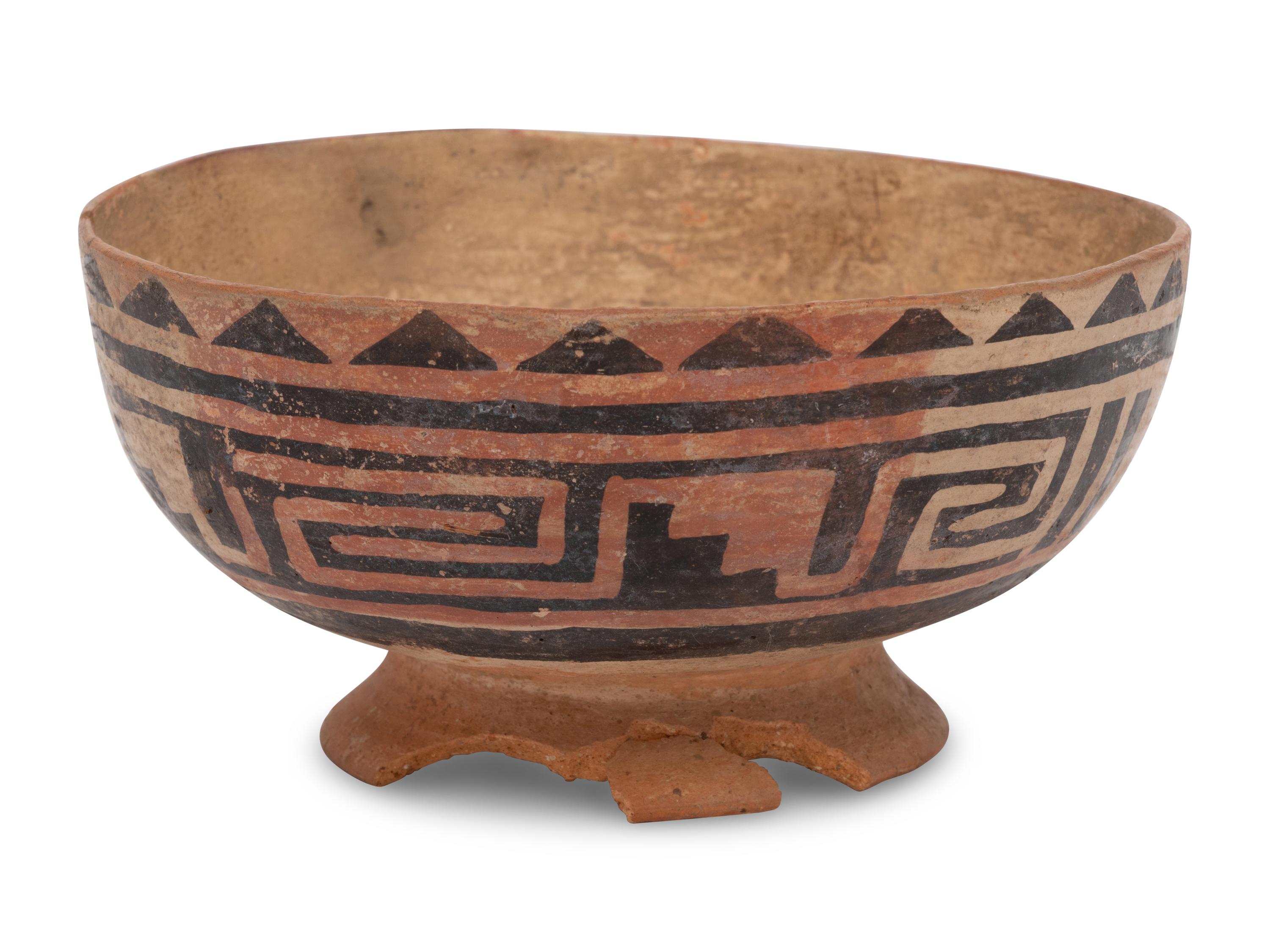 A Nazca Painted Terracotta Bowl